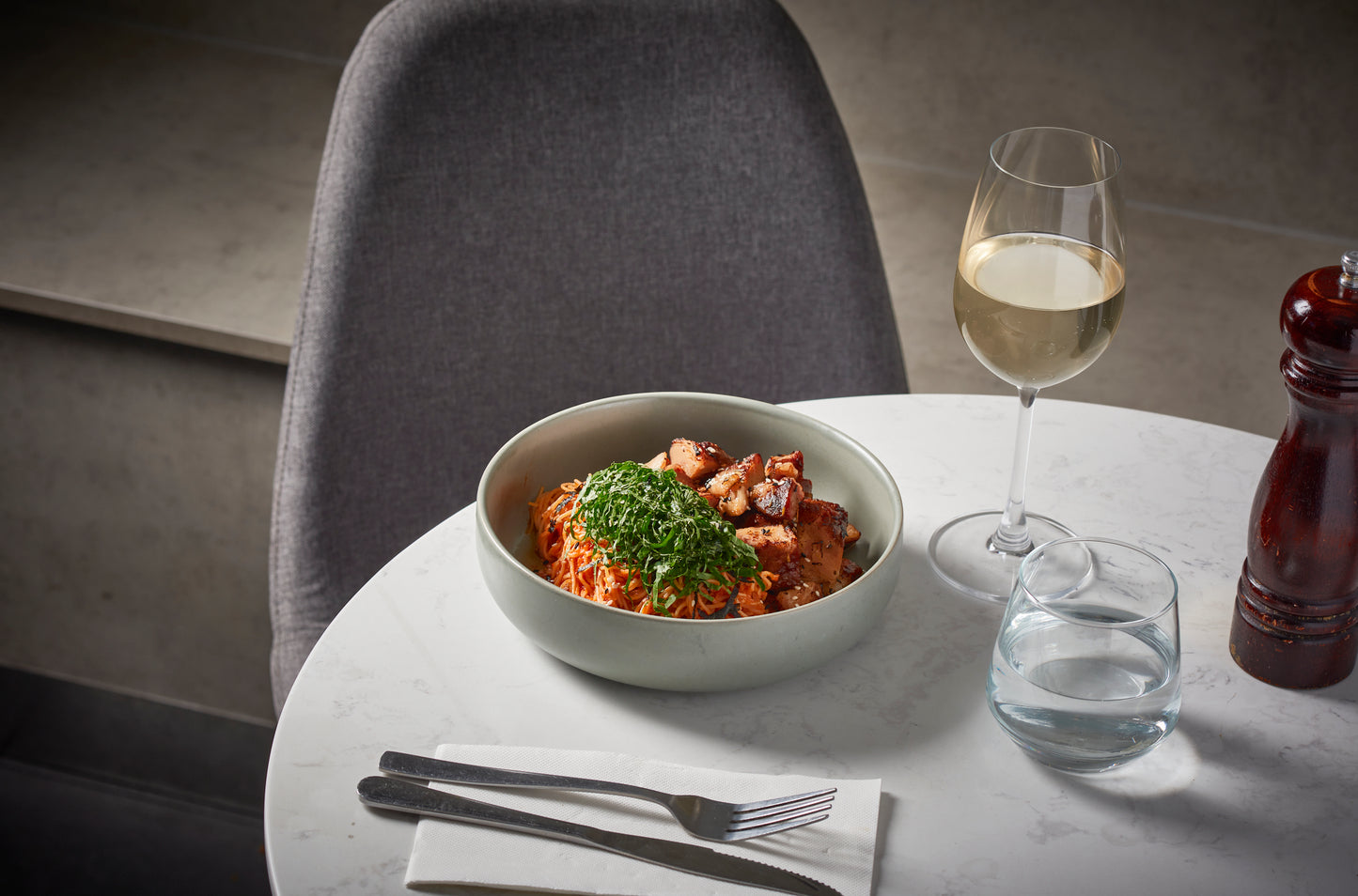 Gochujang Bibim Capellini (Cold)