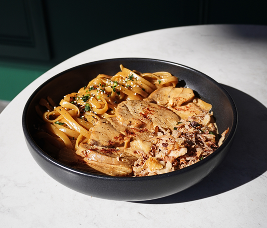 Shoyu Chicken Carbonara