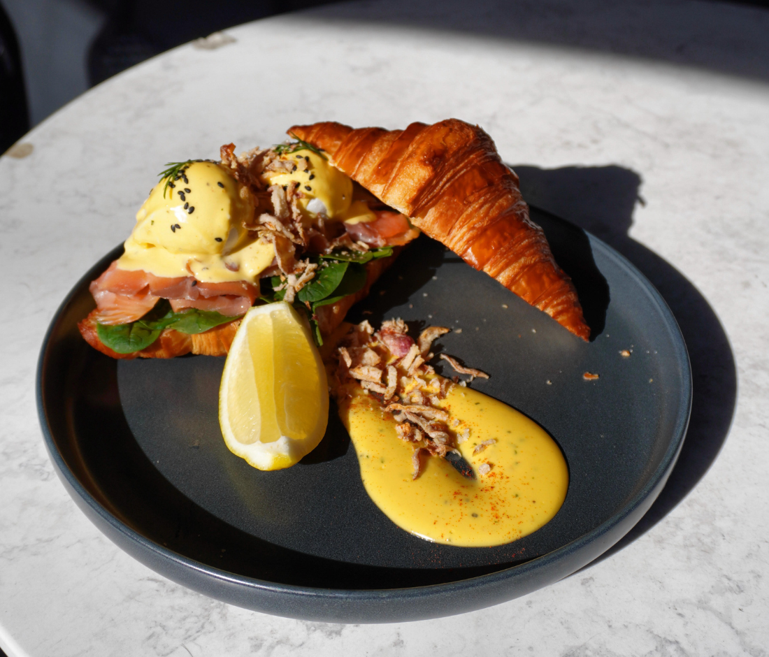 Yuzu Salmon Benedict